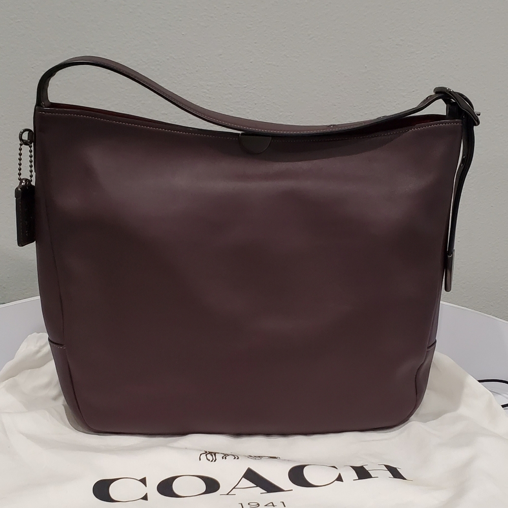 Coach 1941 Bedford Large Hobo Oxblood Bag - Picture 2 of 15